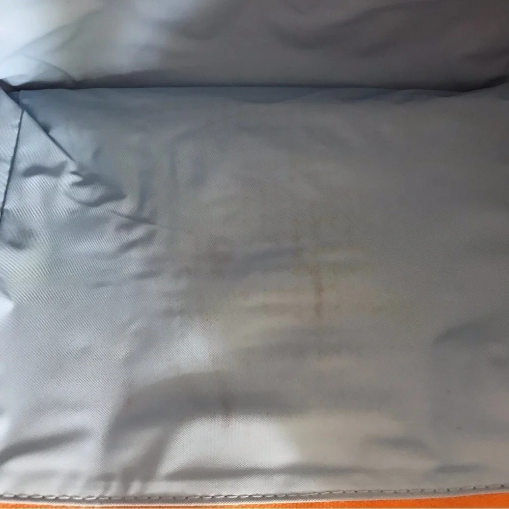 L’OCCITANE Striped Canvas Makeup Travel Tote Bag Embroidered Lined 15x9x7 - Picture 10 of 17